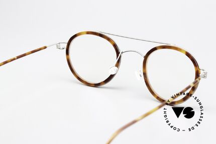 Lindberg Teitur 44 Air Titan Rim Leichte Pantobrille Unisex, die orig. Lindberg Demogläser sind beliebig austauschbar, Passend für Herren und Damen