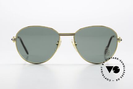 Cartier S Saphirs 0,94 ct - M Brille Mit Echten Saphiren, Modell aus der "S"-Serie (Markteinführung 1988), Passend für Damen