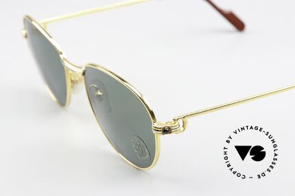 Cartier S Saphirs 0,94 ct - M Brille Mit Echten Saphiren, Größe 55/18, 130mm; unberührt lagernd seit 1988, Passend für Damen