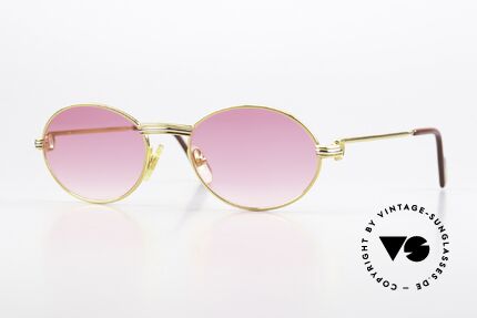 Cartier Saint Honore - S Sonnengläser Pink Verlauf Details