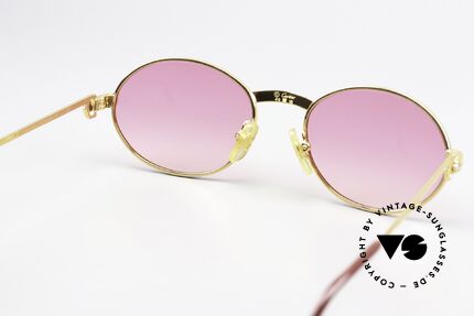 Cartier Saint Honore - S Sonnengläser Pink Verlauf, KEINE Retrobrille, sondern das 25 Jahre alte Original, Passend für Herren und Damen