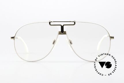 Cazal 731 Titanium Brille West Germany, 14 Gramm leichtes Titangestell im Targa-Design, Passend für Herren