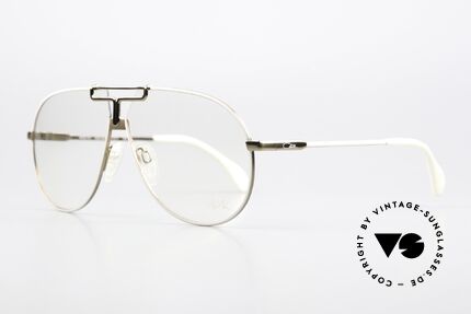 Cazal 731 Titanium Brille West Germany, tolle Verarbeitung und enorm hoher Tragekomfort, Passend für Herren