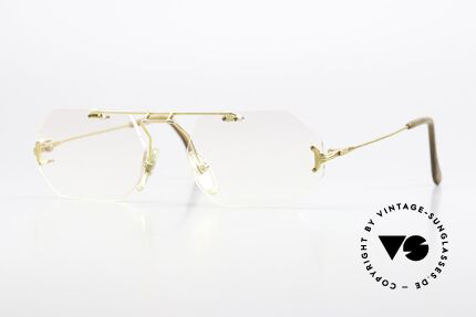 Emmel 3000 Randlose Kunstbrille Bauhaus Details