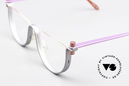 ProDesign No2 Rare Brille 90er Filmbrille, N°ONE getragen in "Jagd auf Roter Oktober", 1990, Passend für Herren und Damen