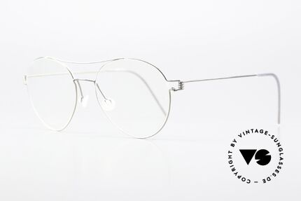 Lindberg Nomi 49 Air Titan Rim Weibliche Pilotenbrille, vielfach ausgezeichnet hinsichtlich Qualität und Design, Passend für Damen