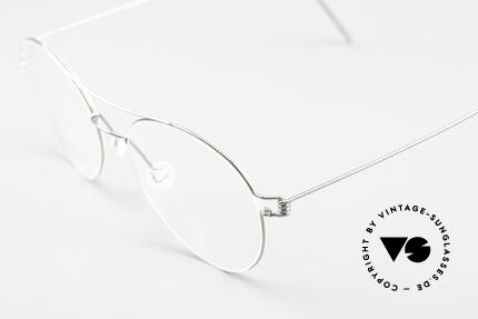 Lindberg Nomi 49 Air Titan Rim Weibliche Pilotenbrille, extrem stabile Fassung, flexibel & elastisch, und nur 3g, Passend für Damen