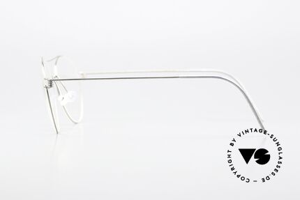Lindberg Nomi 49 Air Titan Rim Weibliche Pilotenbrille, ungetragenes Designerstück + orig. Lindberg Magnet-Etui, Passend für Damen