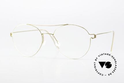 Lindberg Nomi 49 Air Titan Rim Weibliche Aviator Brille Details