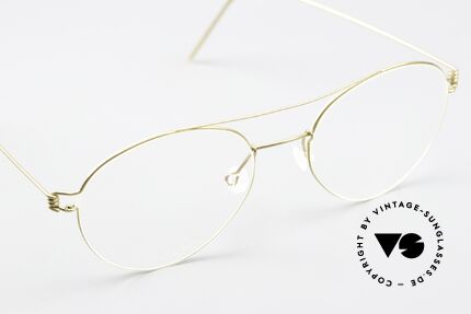 Lindberg Nomi 49 Air Titan Rim Weibliche Aviator Brille, Größe: small, Passend für Damen