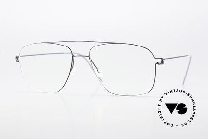 Lindberg Mikkel Air Titan Rim Herrenbrille Eckig Aviator Details