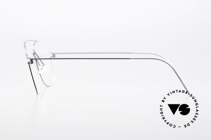 Lindberg Mikkel Air Titan Rim Herrenbrille Eckig Aviator, ungetragenes Einzelstück + orig. Lindberg Magnet-Etui, Passend für Herren