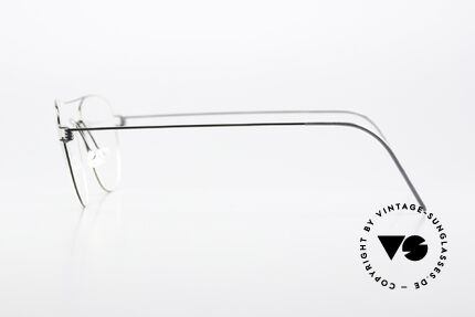 Lindberg Ole Air Titan Rim Runde Pilotenform Unisex, ungetragenes Einzelstück + orig. Lindberg Magnet-Etui, Passend für Herren und Damen