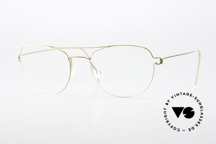 Lindberg Ole Air Titan Rim Runde Aviatorform Unisex Details