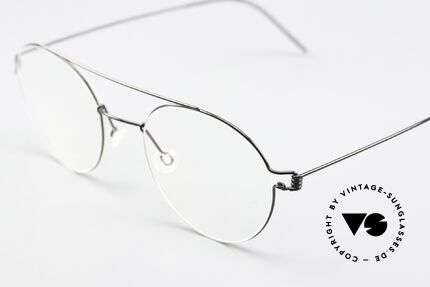Lindberg Bruce 48 Air Titan Rim Feine Designerbrille Unisex, vielfach ausgezeichnet in Sachen Qualität & Lifestyle, Passend für Herren und Damen