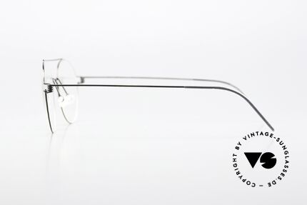 Lindberg Bruce 48 Air Titan Rim Feine Designerbrille Unisex, ungetragenes Designerstück mit LINDBERG Hart-Etui, Passend für Herren und Damen