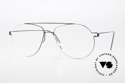 Lindberg Raymond Air Titan Rim Herrenbrille Aviator Style Details