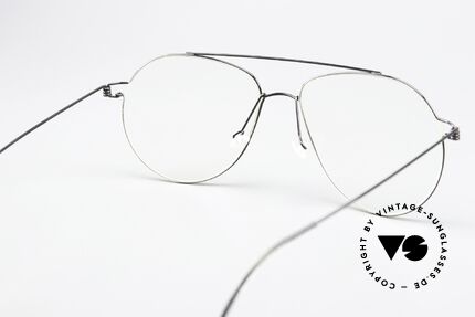 Lindberg Raymond Air Titan Rim Herrenbrille Aviator Style, Größe: large, Passend für Herren