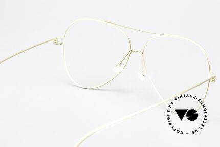 Lindberg Elvis Air Titan Rim Aviator Style Modifiziert, Fassung kann beliebig (optisch/Sonne) verglast werden, Passend für Herren