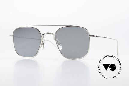 Thom Browne TBS907 Silber Verspiegelte Gläser Details