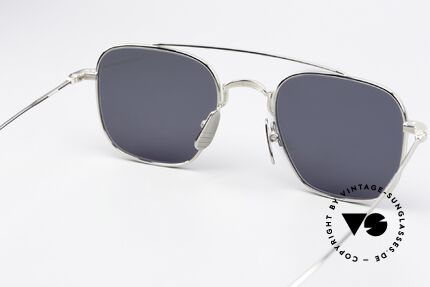 Thom Browne TBS907 Silber Verspiegelte Gläser, ungetragenes Einzelstück mit Thom Browne Verpackung, Passend für Herren