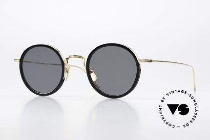 Thom Browne TBS906 Stilvolle Runde Sonnenbrille Details