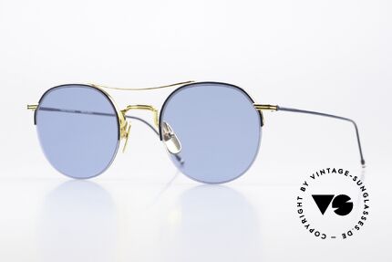 Thom Browne TB903 Titansonnenbrille Halbrand Details