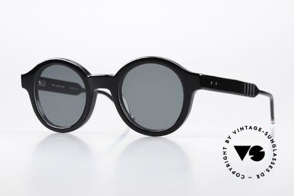 Thom Browne TBS411 Runde Azetat Sonnenbrille Details