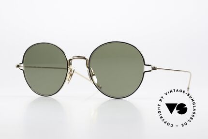 Thom Browne TBS915 Stilvolle Panto Sonnenbrille Details
