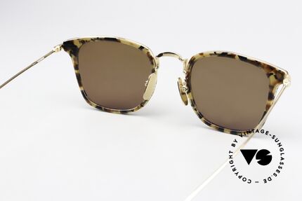 Thom Browne TBS905 Feinste Herrensonnenbrille, ungetragenes Einzelstück mit Thom Browne Verpackung, Passend für Herren