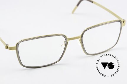 Lindberg 9754 Strip Titanium Titan Herrenbrille X-Large, ungetragenes Designerstück mit original Lindberg Etui, Passend für Herren