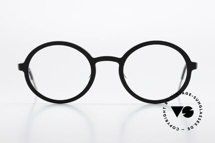 Lindberg 1038 Acetanium Damen & Herrenbrille Rund, Designer-Brille für Damen und Herren gleichermaßen, Passend für Herren und Damen