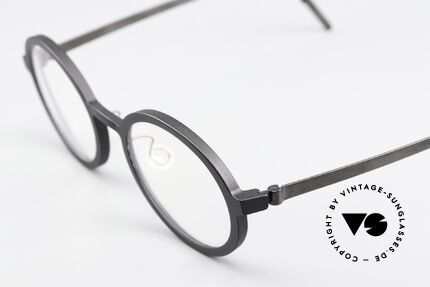 Lindberg 1038 Acetanium Damen & Herrenbrille Rund, vielfach ausgezeichnet hinsichtlich Qualität und Design, Passend für Herren und Damen