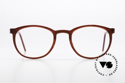 Lindberg 1032 Acetanium Acetat Und Titanium Kombi, Designer-Brille für Damen und Herren gleichermaßen, Passend für Herren und Damen