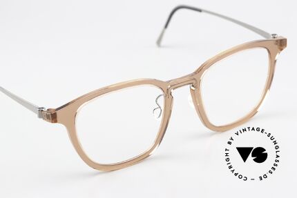 Lindberg 1047 Acetanium Designerbrille Rose Silber, ungetragenes Designerstück mit original Lindberg Etui, Passend für Herren und Damen