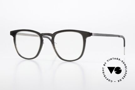 Lindberg 1252 Acetanium Designerbrille Grau Silber Details