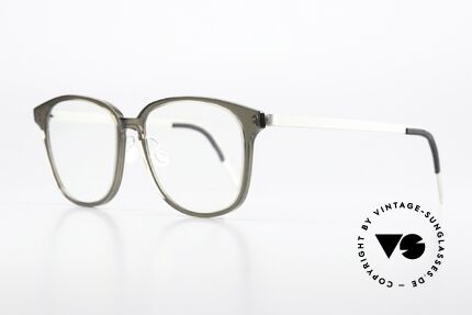Lindberg 1179 Acetanium Designerbrille Titan Grau, grandiose Fassung aus Acetat & Titanium Kombination, Passend für Herren und Damen