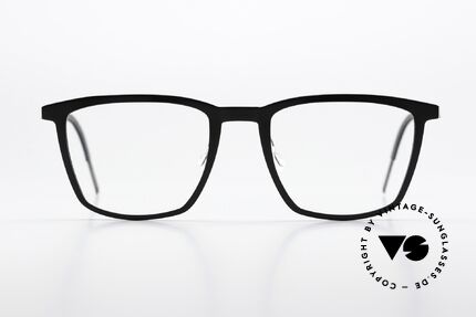 Lindberg 1260 54 Acetanium Designerbrille Eckig Large, Mod. 1260; XL Größe 54/20, T407, Bügel 135, Col AH79, Passend für Herren und Damen