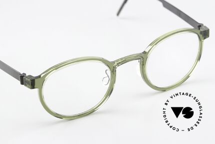 Lindberg 1014 46 Acetanium Pantobrille In Grau Grün, so zeitlos, stilvoll und innovativ = Prädikat "VINTAGE", Passend für Herren und Damen