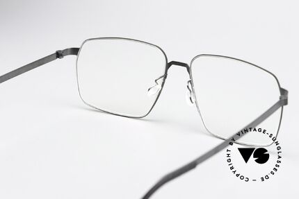 Lindberg 9635 Strip Titanium Titaniumbrille Von 2018, Titan-Fassung kann natürlich beliebig verglast werden, Passend für Herren und Damen