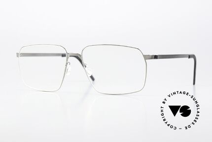Lindberg 9635 Strip Titanium Titan Rahmen Silber Poliert Details