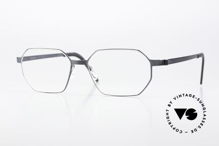 Lindberg 9634 Strip Titanium Blaugrau Polierter Rahmen Details