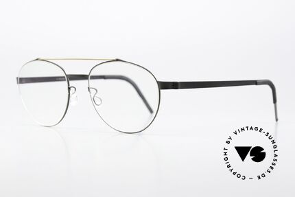 Lindberg 9616 52 Strip Titanium Qualitätsbrille Aus Dänemark, federleicht und dennoch sehr stabil und sehr langlebig, Passend für Herren und Damen