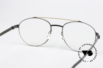 Lindberg 9616 52 Strip Titanium Qualitätsbrille Aus Dänemark, die orig. DEMOgläser können beliebig getauscht werden, Passend für Herren und Damen