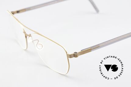 Lindberg 9622 Strip Titanium Variante Mit Azetatbügeln, stilvolle Damenbrille oder Herrenbrille gleichermaßen, Passend für Herren und Damen