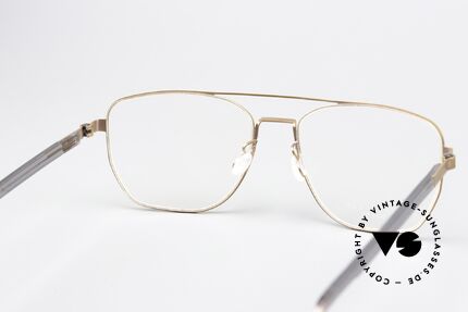 Lindberg 9622 Strip Titanium Variante Mit Azetatbügeln, Titan-Fassung kann natürlich beliebig verglast werden, Passend für Herren und Damen