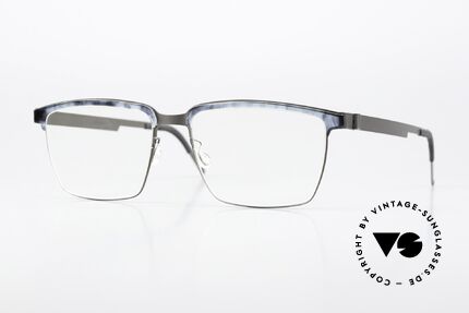 Lindberg 9841 Strip Titanium Eckige Brille Für Herren Details