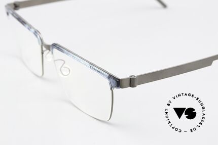Lindberg 9841 Strip Titanium Eckige Brille Für Herren, trägt für uns das Prädikat "TRUE VINTAGE LINDBERG", Passend für Herren