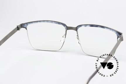 Lindberg 9841 Strip Titanium Eckige Brille Für Herren, die orig. DEMOgläser können beliebig getauscht werden, Passend für Herren