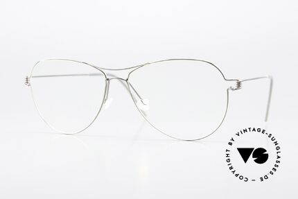 Lindberg Tilda Air Titan Rim Titanium Brille Unisex Silber Details